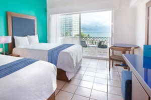 The Deluxe Ocean Front Room at Crown Paradise Golden Resort